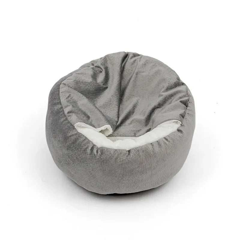 coussin-apaisant-chien-gris